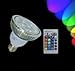Led Republic Best Quality 14 Watt RGB LED PAR 38 Remote Control Light Color Changing Bulb(-Memory)