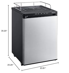 EdgeStar BR3002SS 24 Inch Wide Kegerator Conversion