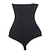 DODOING Women High Waist Cincher Thong Tummy Slimming Shapewear Postpartum Underwear Panties