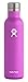 Hydro Flask 25 oz Wine Bottle - Stainless Steel & Vacuum Insulated - Leak Proof Cap - Raspberry