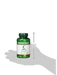 Suplemento Nature's Bounty, tabletas con 0.017 oz de vitamina C pura, 1474, 1, 1