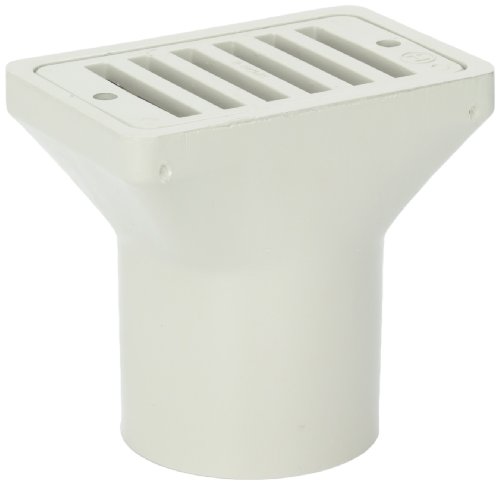 Hayward SP1019GR Gray 2-Inch Female and 2-Inch Socket Gutter Deck Drain