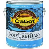 Cabot 8082 Water-Borne Interior Polyurethane, Satin/Gallon