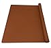 EPHome Extra Large Multipurpose Silicone Nonstick Baking Mat, Pastry Mat, Heat Resistant Nonskid Table Mat, Countertop Protector, 23.6''15.75'' (XL, Chocolate)
