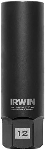 Bolt-Grip 1900534 Irwin Tools Impact Performance Series Bolt Grip Deep Well Bolt Extractor, 9/16-Inch, 3/8-Inch Square Drive