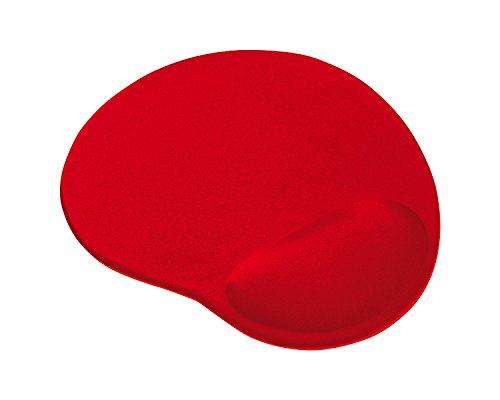 Trust BigFoot Gel Mouse Pad with Wrist Rest, Red 21443