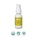 Organic Natural Eye Serum with Aloe, Vitamins A and E. For Dark Circles and Wrinkles. Enriched with Anti-Aging Essential Oils. No Sulfates, Luminous Peptide Eye Serum by Bloom Making Skin Happy