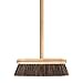 Superio Kitchen and Home Horsehair Broom With Wood Handle, Fine Premium Bristles - Heavy Duty Household Broom Easy Swiping Dust And Wisp Floors And Corners primary