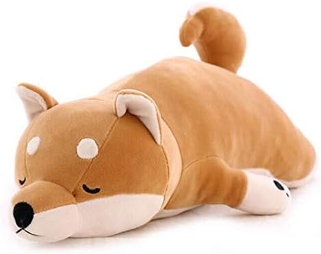 YunNasi Baby Toddler Soft Toys Anime Shiba Inu Plush Stuffed Sotf Pillow Doll Cartoon Doggo Cute Shiba Soft Toy (40CM)