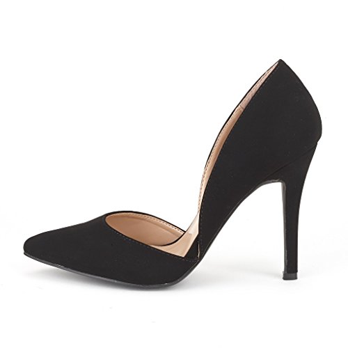 DREAM PAIRS OPPOINTED Women's D'Orsay Style Pointy Pumps Classic