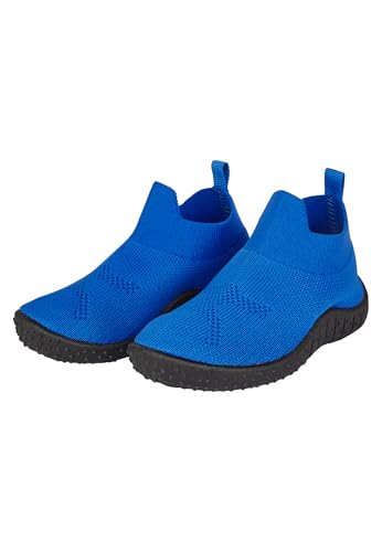 Sterntaler Badeschuhe knöchelhoch – Unisex Baby Aquaschuhe – mit ergonomischer Sohle – Flexibles Funktionsmaterial – Bequeme Strand Slipper - Kinder Bademode - Farbe königsblau, Größe 26
