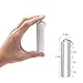 SHD Pocket Pill Container Waterproof Pill Case 3 Compartments Silver Aluminum Alloy Medicine Box for Travel Hiking Camping