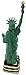 9 Inch Statue of Liberty Replica Statue with NYC Skyline American Flag Special Edition Statues