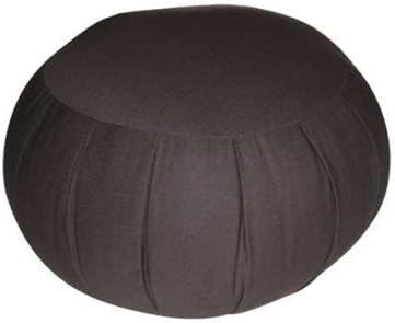 Large Kapok Zafu Meditation Cushion, Brown