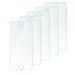 Spigen Crystal Clear iPhone SE Screen Protector with Crystal Film 5 Pack for iPhone SE