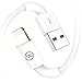 Heardear Lightning to USB Cable[Apple MFi Certified]iPhone/iPad charging/charger Cable/Cord/Line for iPhone X/8/7/SE/6s/6/plus/5s/5c,iPad Pro/Air/Mini,iPod touch,Nano(White 3.33FT)Certified by Apple primary