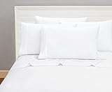 Bellerose Microfiber Sheets Quality Bedding 1800 Series 6 Piece Classic Soft Bed Linens Deep Pocket Fitted Sheet, Bonus 4 Pillow Cases, Add A Elegant Touch To Your Bedroom - Queen, White