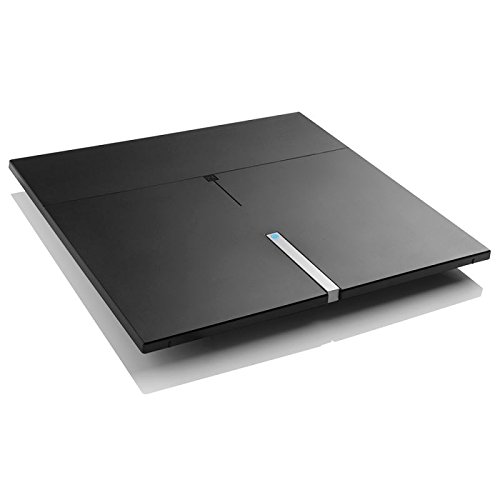 One For All Amplified Indoor Digital TV Aerial - Ready to receive Freeview and Analogue TV Signals within a range of 15 miles – Full HD Ready and 4K Ultra HD compatible - HDTV Premium Antenna – UHF/VHF – black - SV9490