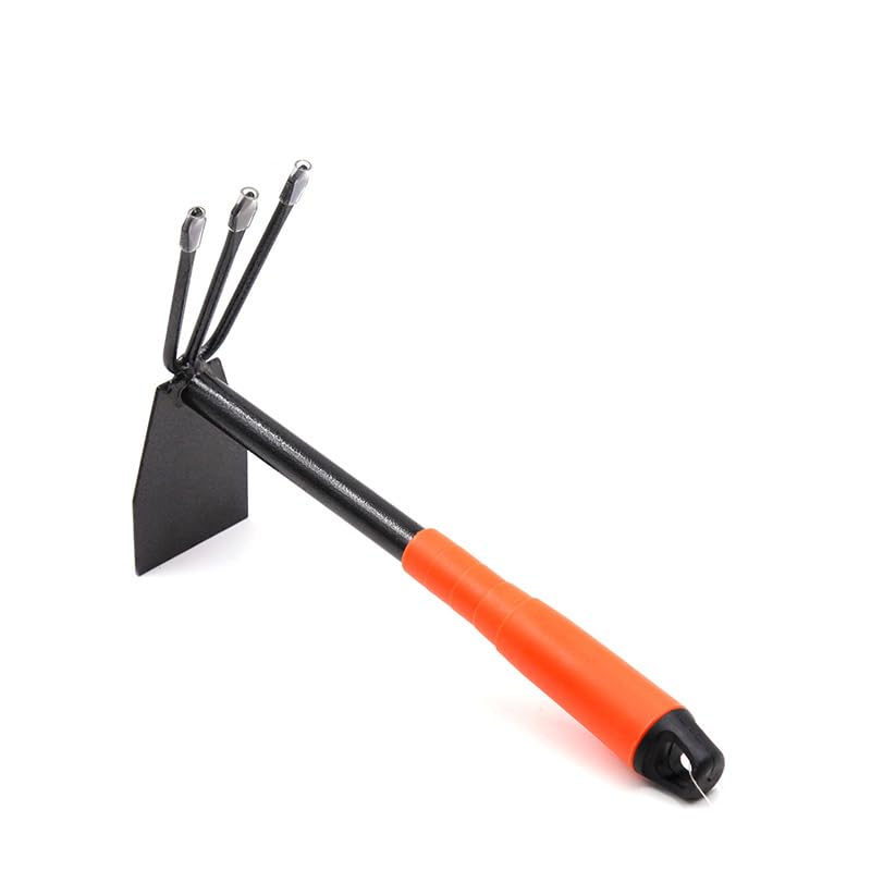 PlushPlumage Garden Hoe and Rake Two in One,Rake for Gardening,Gardening Tools,Hoe Garden Tool,Garden Hoes for Weeding