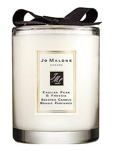 English pear & freesia travel candle