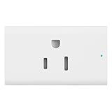 Tecart TS101-R Smart Plug, Wi-Fi Enabled Remote Control Switch ON/OFF Electric Devices From Anywhere, Voice Control Supported, Works with Amazon Alexa and Google Assistant