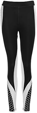 MILIMIEYIK Blouse High Waisted Leggings for Women Girls Tight Pants Yoga Workout Clothing Activewear Splicing