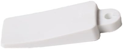Merriway BH04884 4 Pcs Soft White Window Wedges Furniture Wedges
