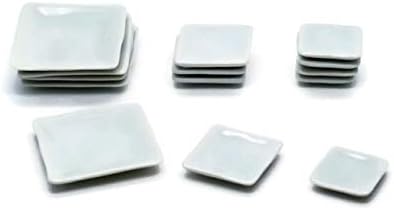 30 Mix White Cearmic Plate Dish Bowl Dollhouse Miniatures Food Kitchen No 67 by Cool Price