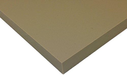 HDPE / Sanatec Plastic Cutting Boards - Pick Size (Nominal), Color (11-7/8" x 11-7/8", 0.5" Thick (12" x 12" Nominal), Beige)