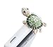e-Zone(TM) Dust Plug- Earphone Jack Accessories Crystal Lovely Green Turtle/Cell Charms/Ear Jack for iPhone 4 4s / Ipad/iPod Touch/Samsung Galaxy/LG Other 3.5mm Ear Jack