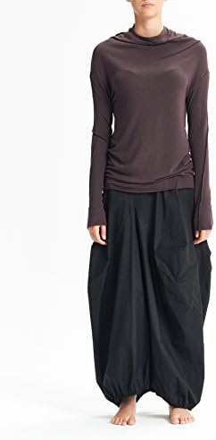 Minimalist Long Sleeved Muted Bordo Small Top