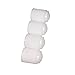 Godeson White Plastic Valve Cap For kinds of cars, trucks, bikes Scharder Valve.Hard Valve Cap Help Prevent Air Leakage(Pack of 5pcs)