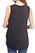 Smallshow Women's Maternity Nursing Tank Top Sleeveless Comfy Breastfeeding Clothes,Black,X-Large
