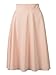 CHOiES record your inspired fashion Women's Pink/BlackBlue/White Solid High Waist Trumpet Midi Skirt (10 Colors)