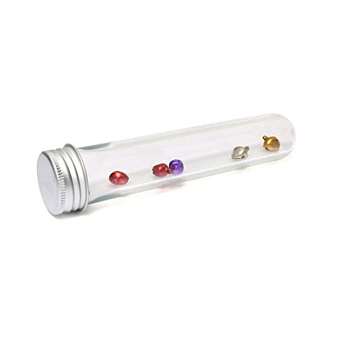 Miraclekoo 24pcs Clear Plastic Test Tubes with Screw Caps Tube, Bath Salt Containers, Candy Storage,45ml