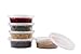 Stack Man Plastic Food Storage Deli Containers with Airtight Lids, 8 oz. (Case of 240)