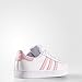 adidas Originals Kids' Superstar, White/Clear Light Pink/Metallic Gold, 3 M US Little Kid