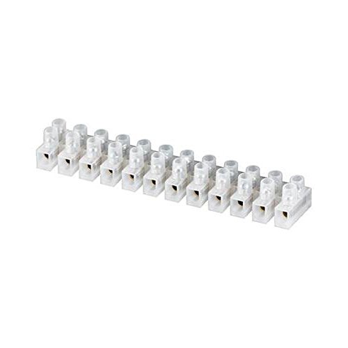 Electraline 80598 Barrette de 12 connexions 10 mm² Transparent
