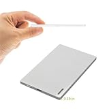 Bestoss 2000mah Universal Ultra Compact Portable Slim Battery External Battery Pack Portable Charger Power Bank for Smart Phone (white)