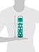 Ello Pure Glass Water Bottle with Silicone Sleeve, 20 oz, Teal Fizz