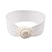 Baby Girls Nylon Elastic Headband - Subesty Bow Knotted Hair Band Turban Hair Wrap For Toddler Infant Pack Of 4