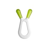 ZoLi Bunny Dual Nub Teether, Green