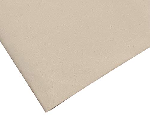 Light Weight 100% Cotton Natural Calico - 160CM Extra Wide by M & J® (5 METRE)