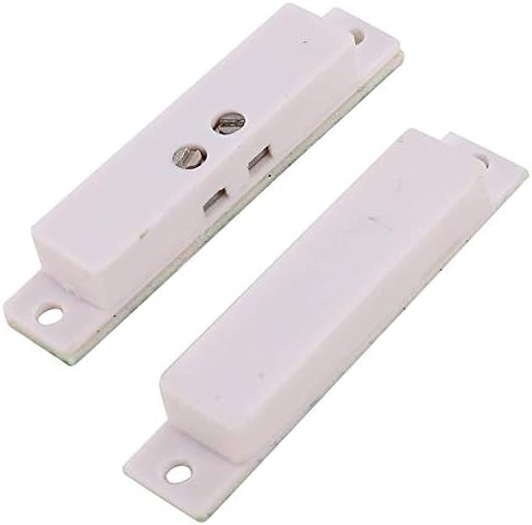 UHPPOTE Normal Closed Wired Screw-Terminal Surface-Mount Magnetic Contact for Window Door Security (Pack of 20)