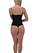 8 Of Hearts Seamless Firm Control Shapewear Open Bust Bodysuit Body Shaper Thong Black