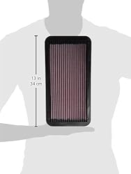 K&N Engine Air Filter: Reusable, Clean Every 75,000
