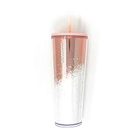 Starbucks 2019 Holiday Season MIRROR GLITTER PINK COLD CUP (24 OZ)