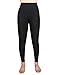 Fleece Lined Leggings Women High Waist Elastic Slimming Seamless Warm Winter Leggings Black
