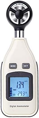 Portable Digital Air Velocity Temperature Anemometer Wind Speed Meter Thermometer LCD Tachometer Motor