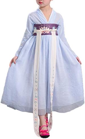 Girls Child Ancient Chinese Traditional Cosplay Costumes Hanfu Fancy Dress